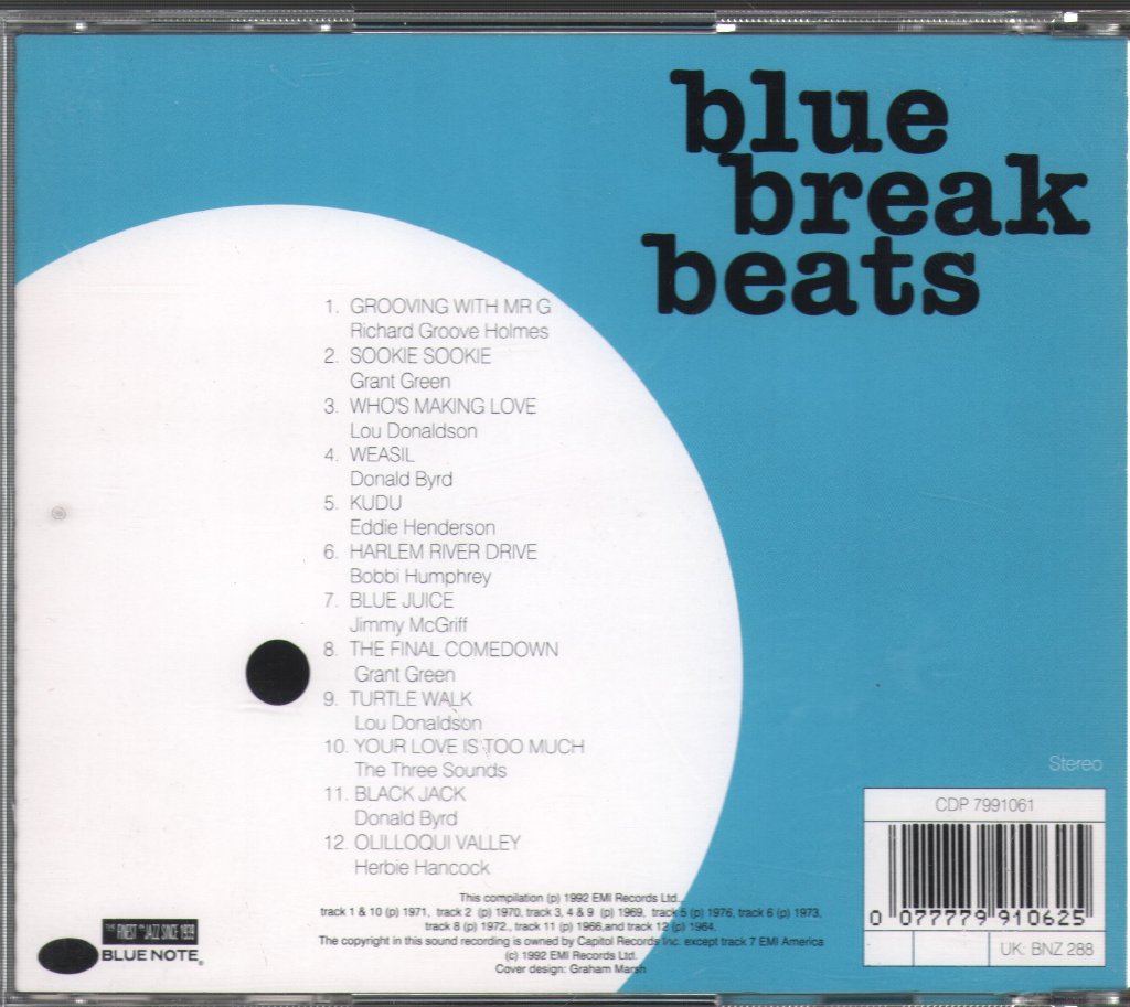 Various Artists - Blue Break Beats - Cd