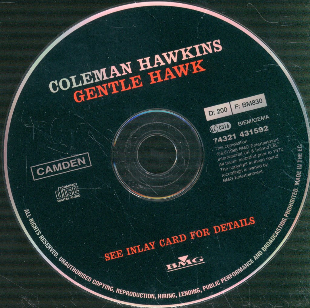 Coleman Hawkins - Gentle Hawk - Cd
