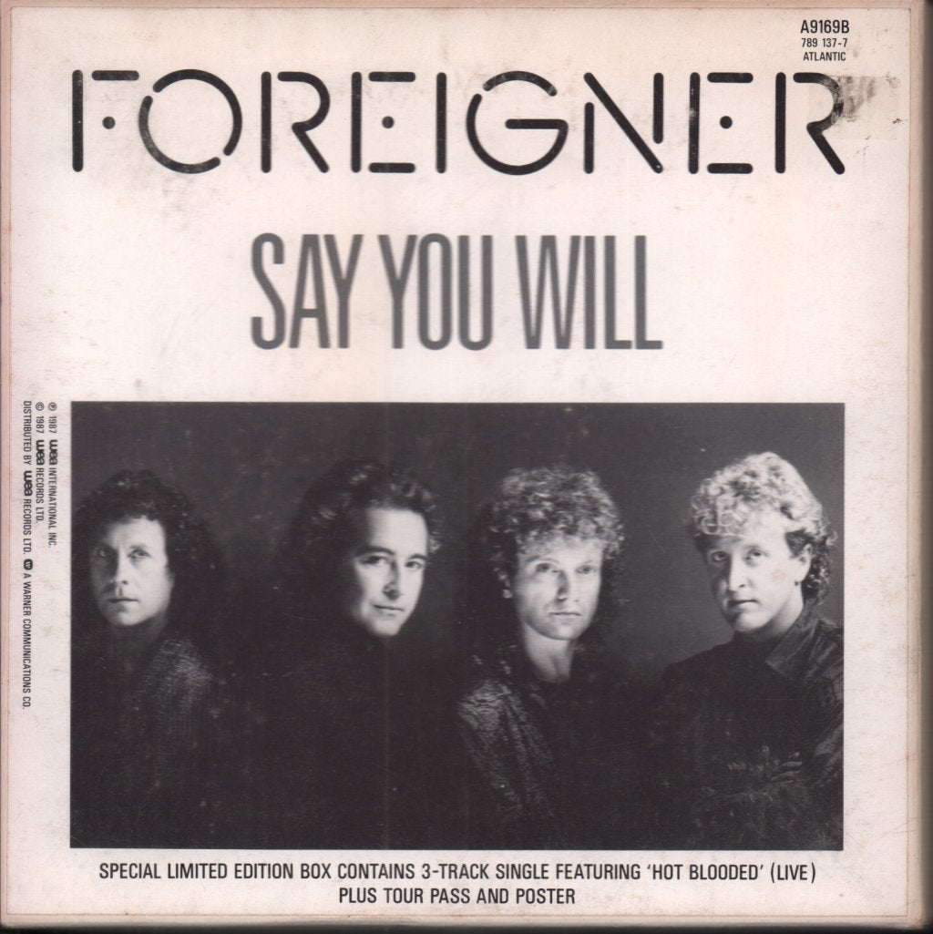 Foreigner - Say You Will - 7 Inch Box Set