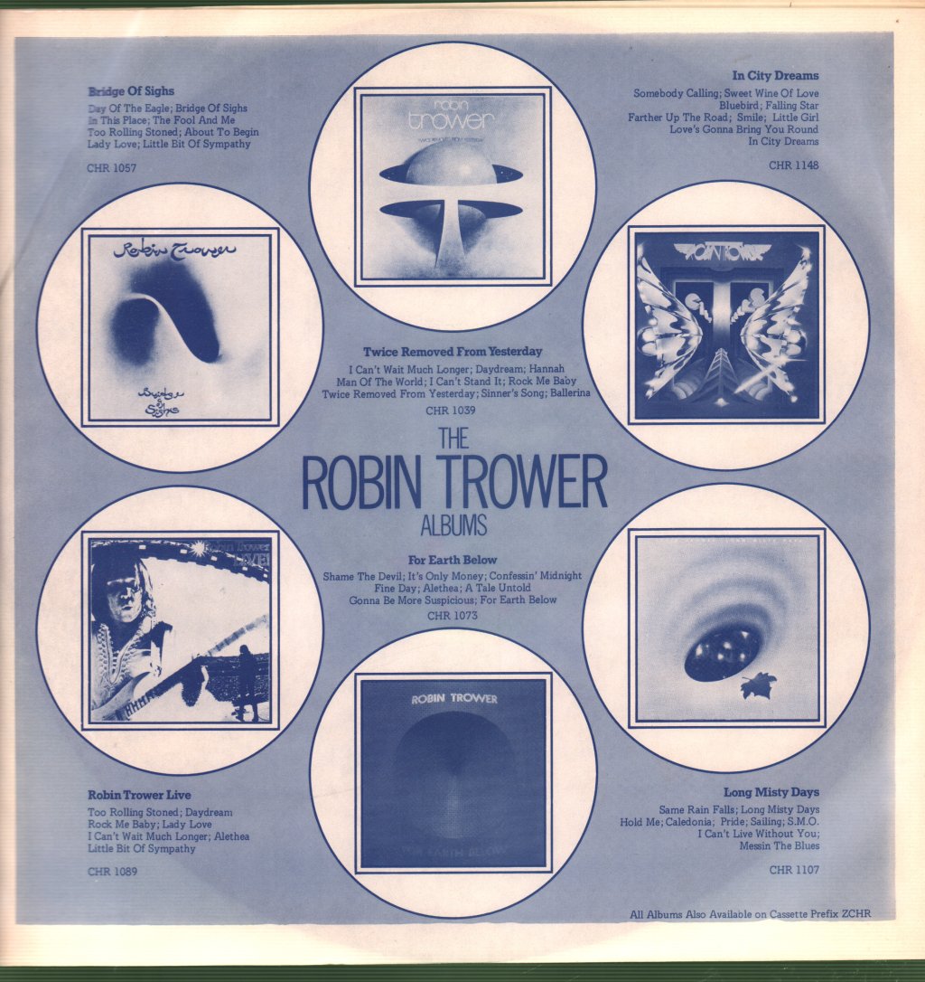 Robin Trower - In City Dreams - Lp