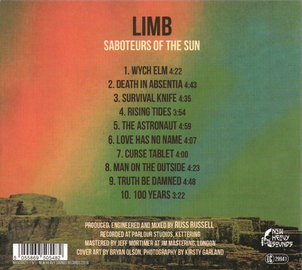 Limb - Saboteurs Of The Sun - Cd