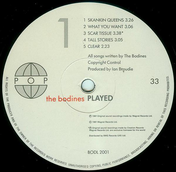 Bodines - Played - Lp