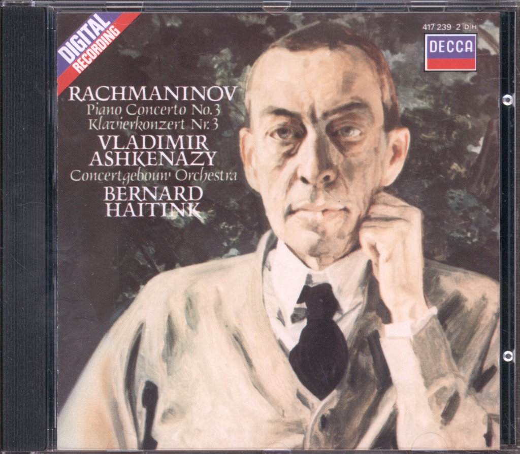 Vladimir Ashkenazy / Concertgebouw Orchestra / Bernard Haitink - Rachmaninov - Piano Concerto No. 3 = Klavierkonzert Nr. 3 - Cd