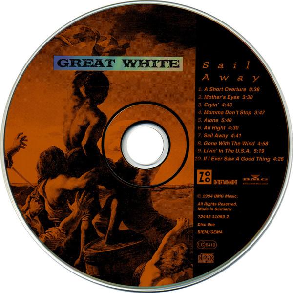 Great White - Sail Away / Anaheim Live - Double Cd