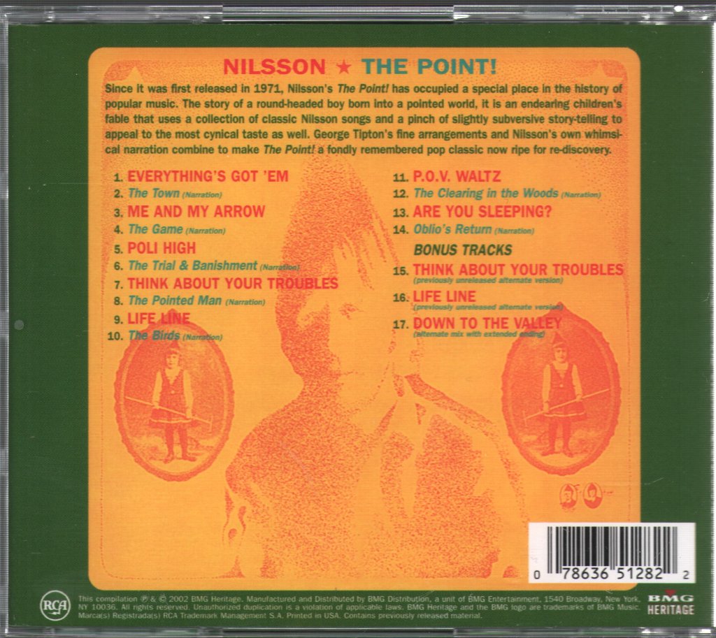 Harry Nilsson - Point! - Cd