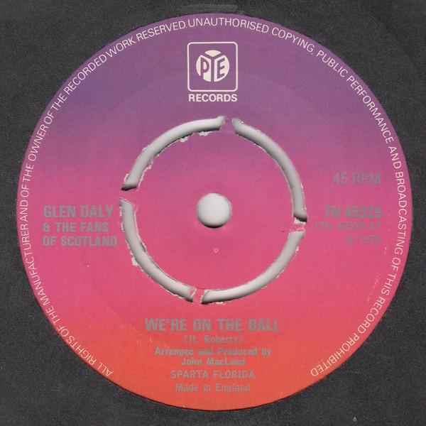 Glen Daly - We're On The Ball - 7 Inch