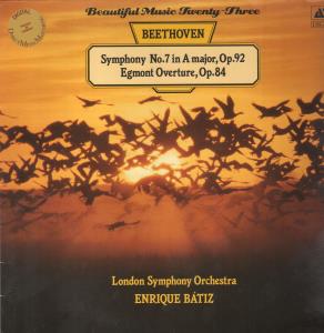 Enrique Batiz / London Symphony Orchestra - Beethoven - Symphony No.7 In A Major - Lp