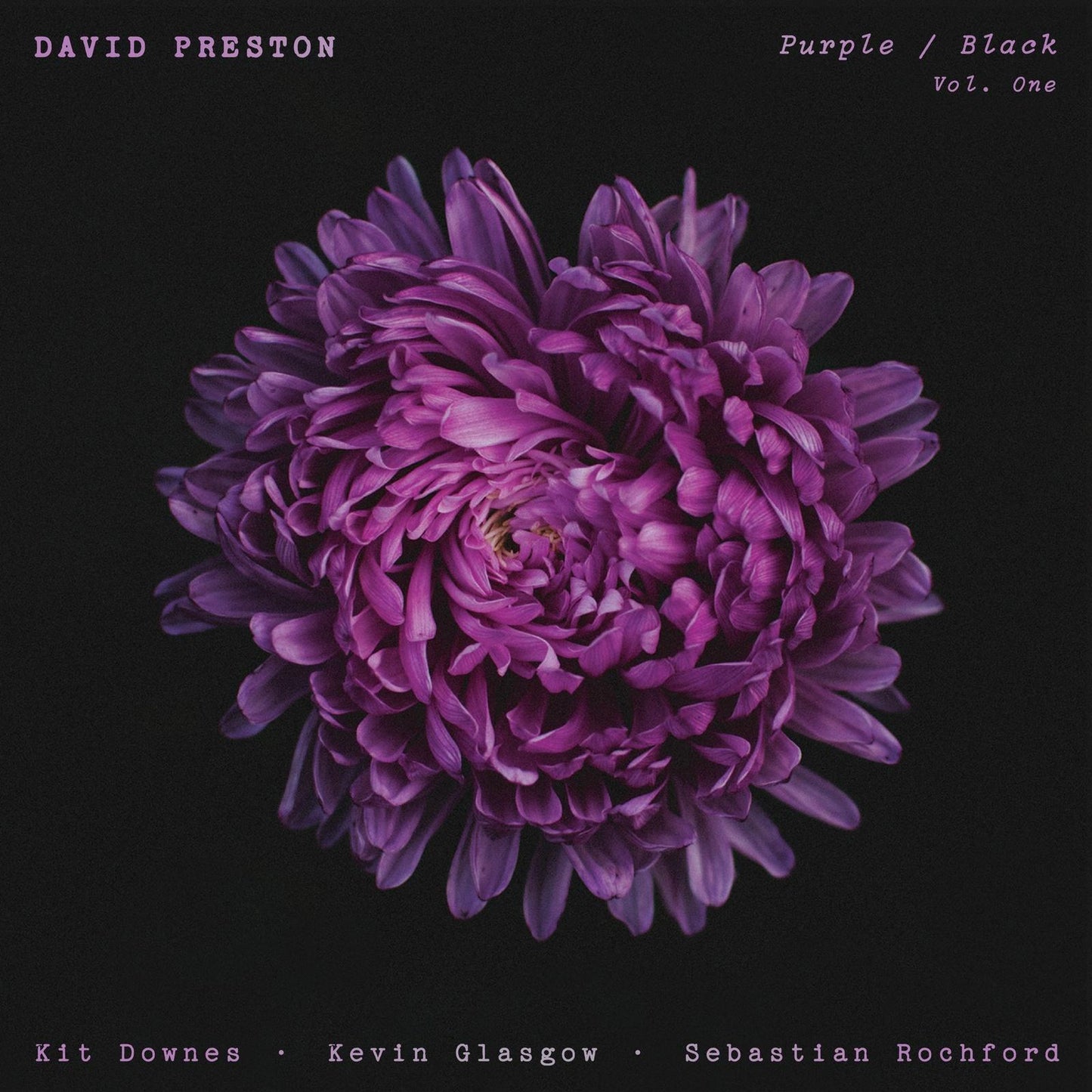 David Preston - Purple / Black Vol.1 - Lp