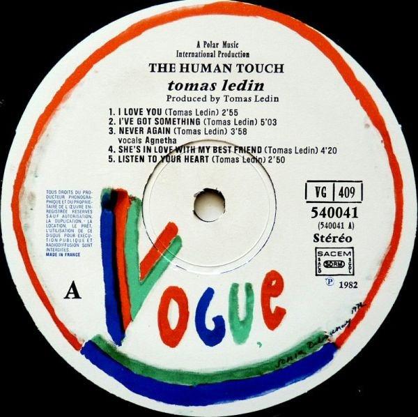 Tomas Ledin - Human Touch - Lp