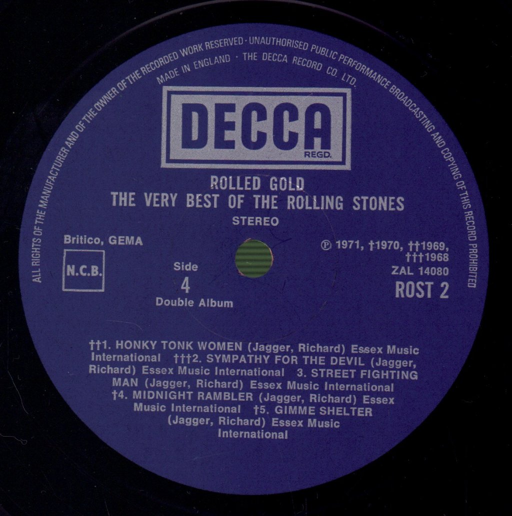 Rolling Stones - Rolled Gold - Double Lp