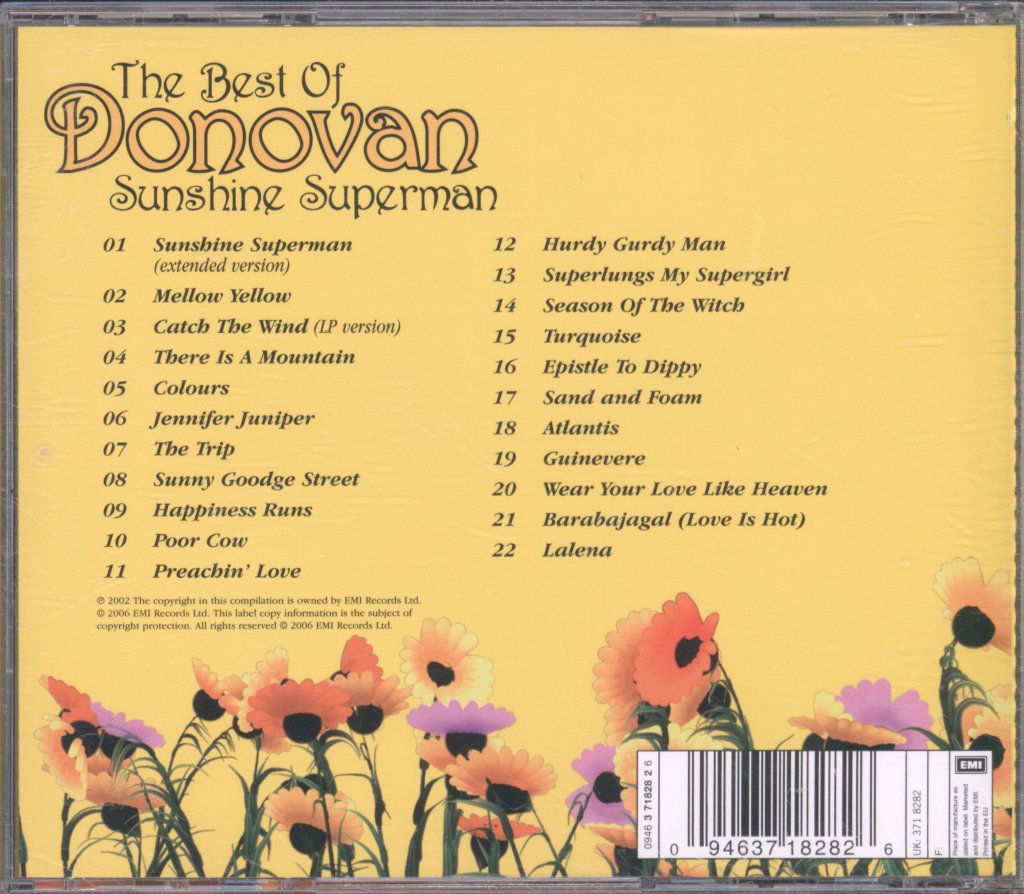 Donovan - Best Of Donovan - Cd
