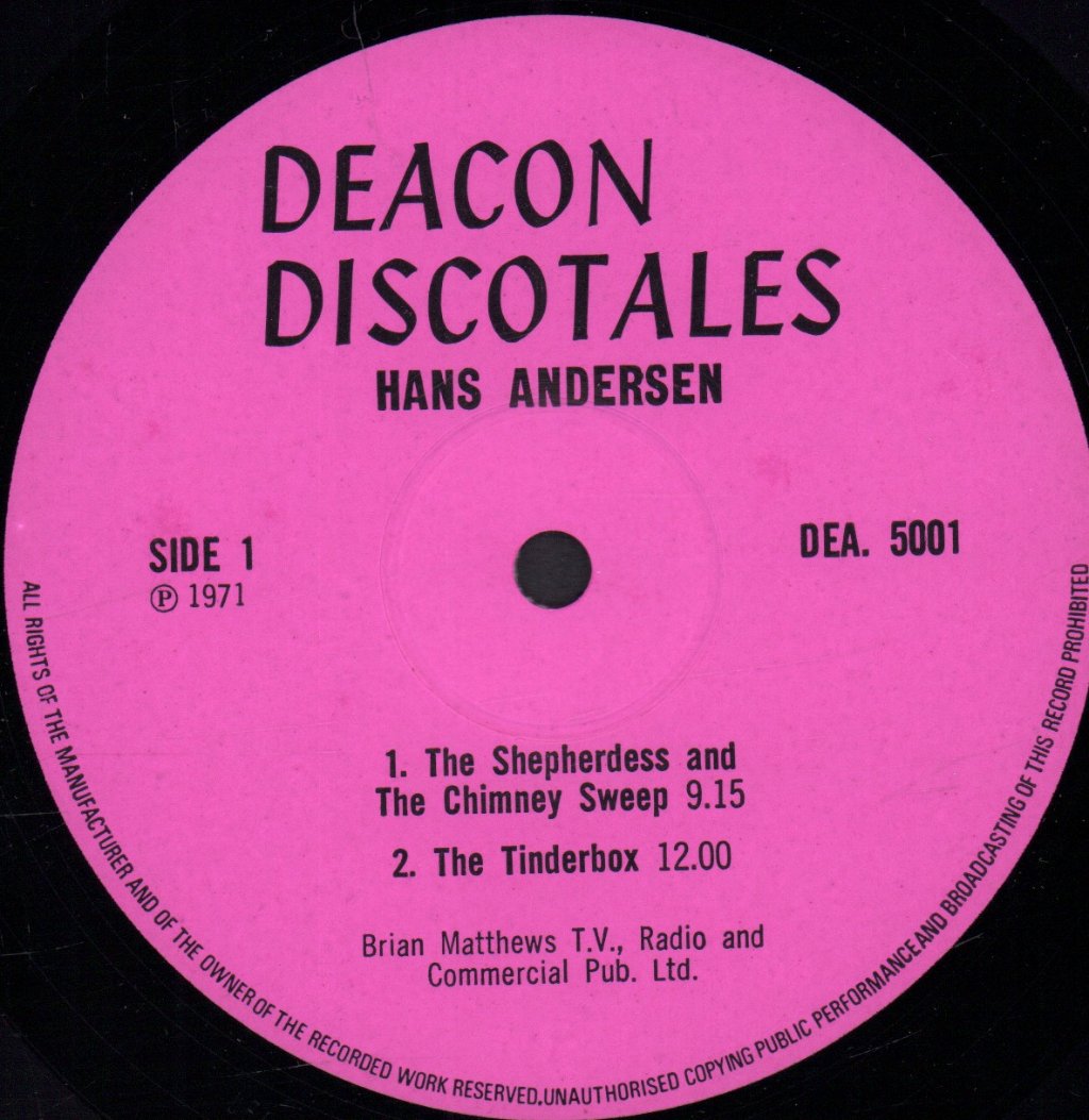 Brian Matthew - Hans Christian Andersen - Lp