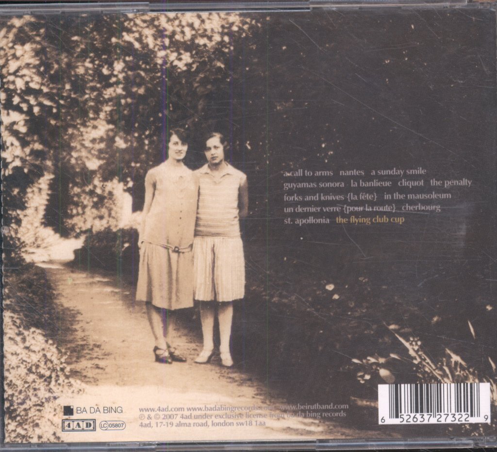 Beirut - Flying Club Cup - Cd