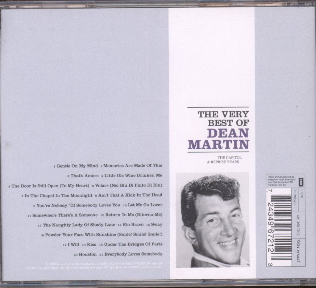 Dean Martin - Very Best Of - Cd