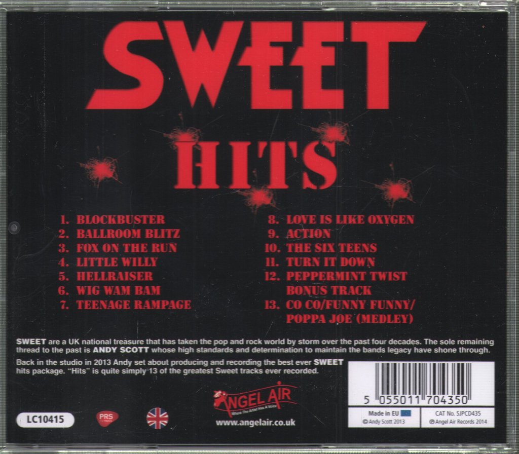 Sweet - Hits - Cd