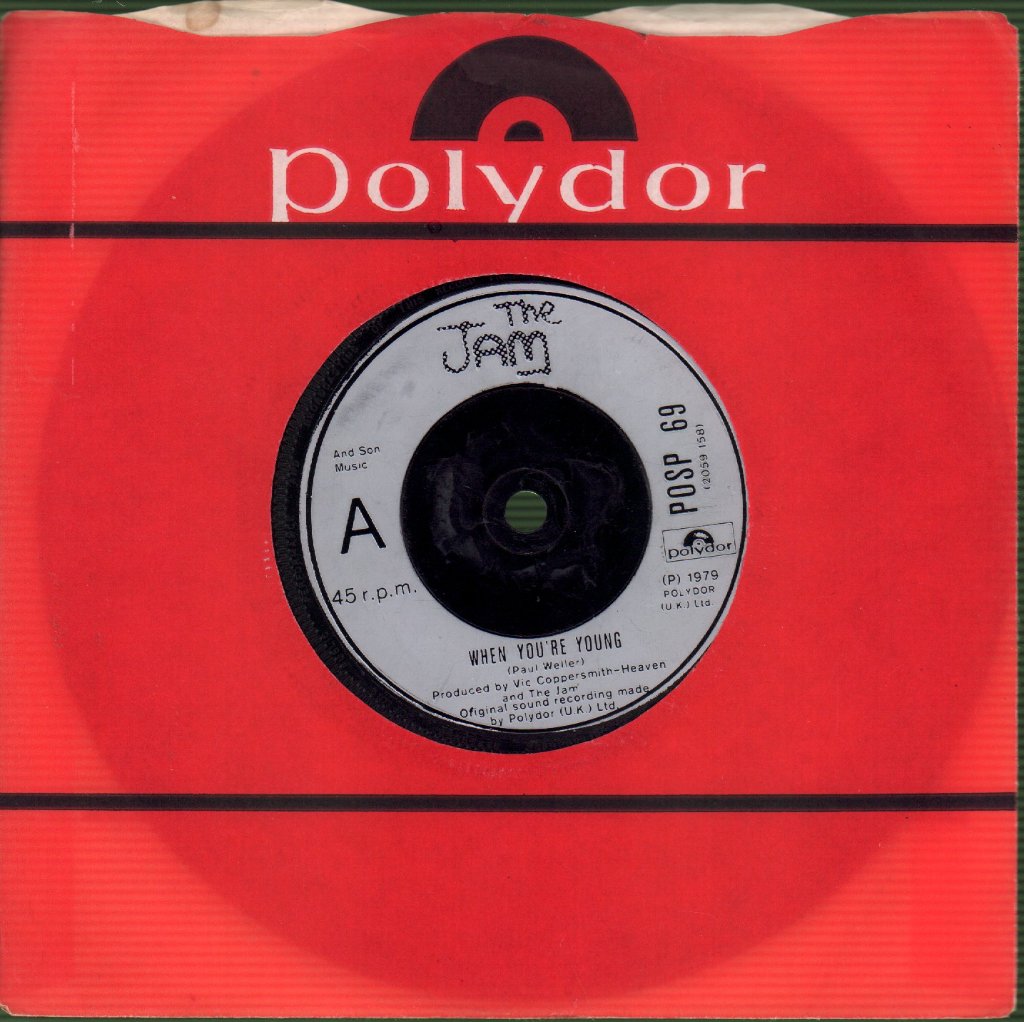 Jam - When You're Young - 7 Inch