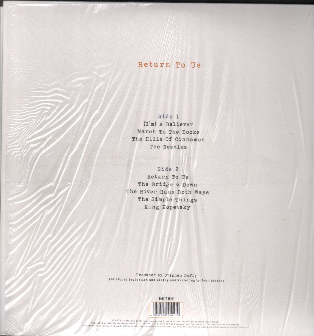Lilac Time - Return To Us - Lp