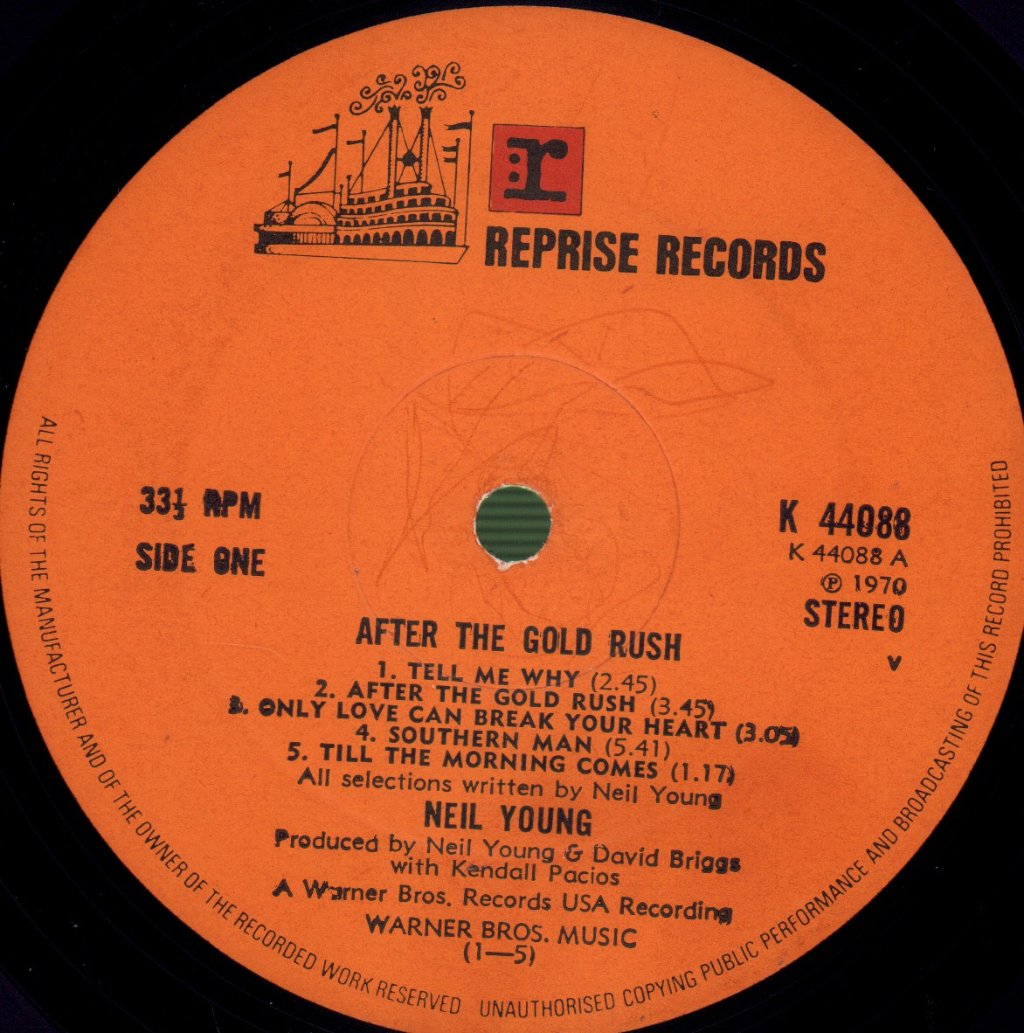 Neil Young - After The Gold Rush - Lp