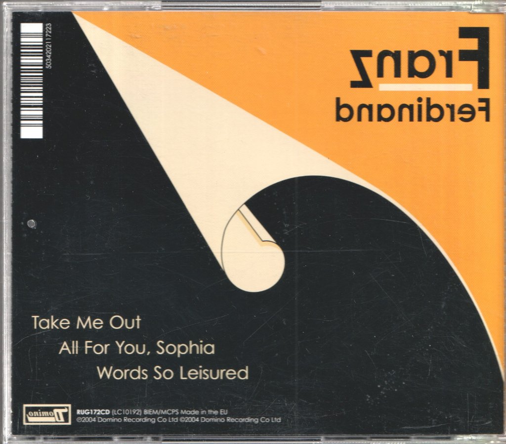 Franz Ferdinand - Take Me Out - Cd