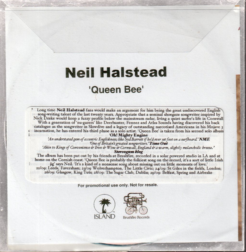 Neil Halstead - Queen Bee - Cdr