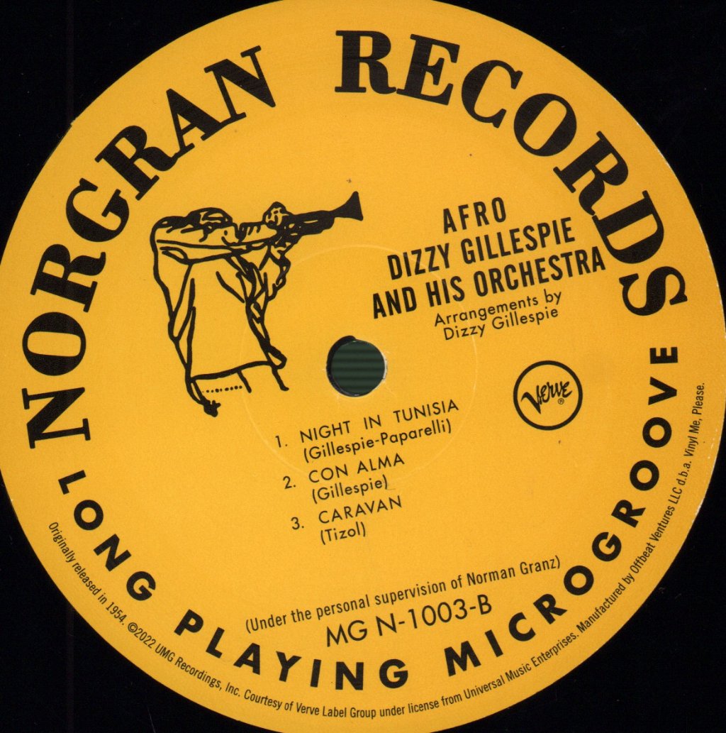 Dizzy Gillespie And His Orchestra - Afro - Lp