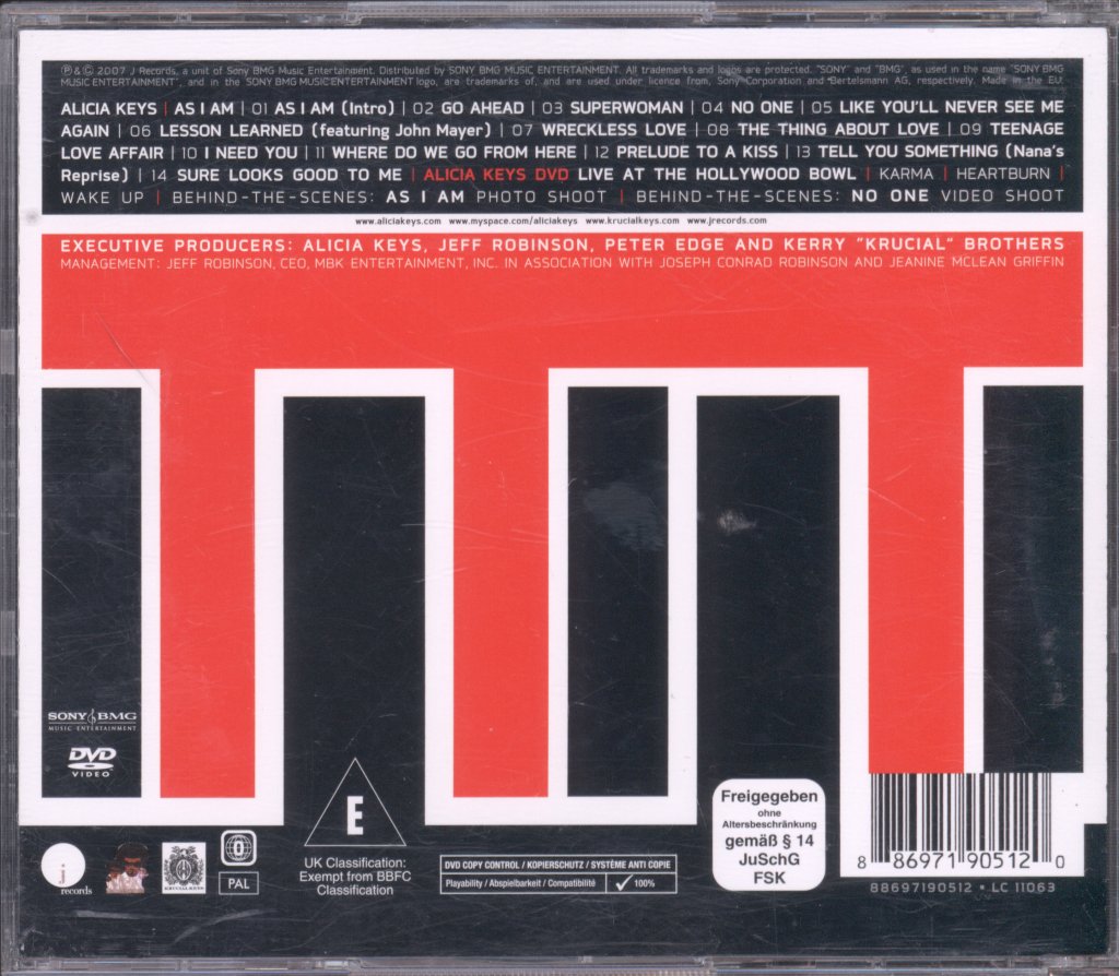 Alicia Keys - As I Am - Cd