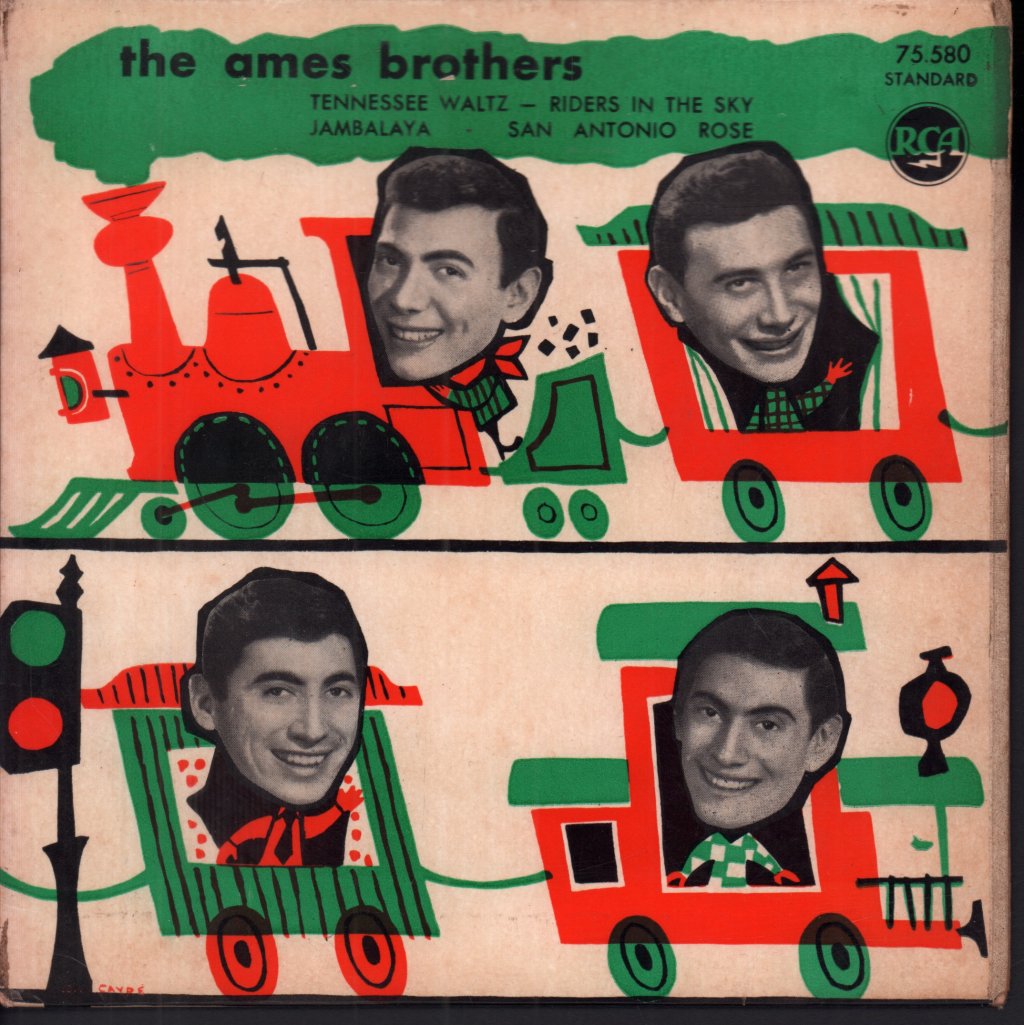 Ames Brothers - tennessee waltz - 7 Inch
