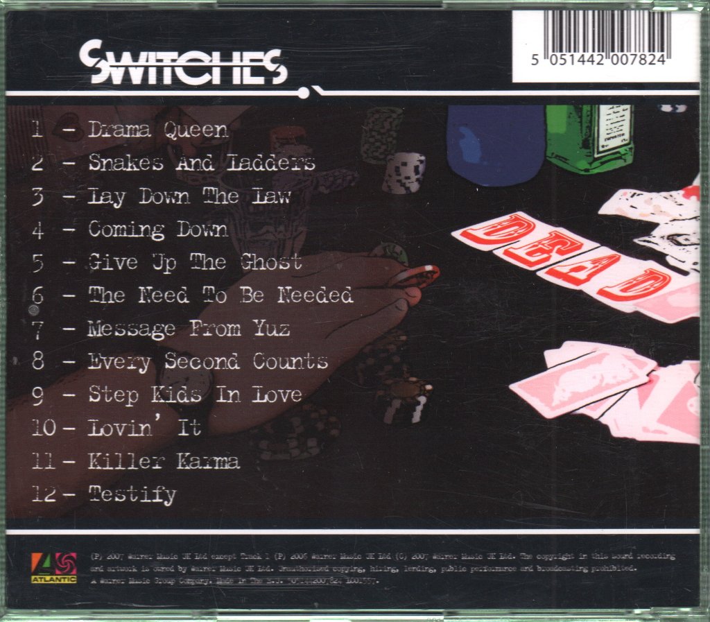 Switches - Heart Tuned To D.E.A.D. - Cd