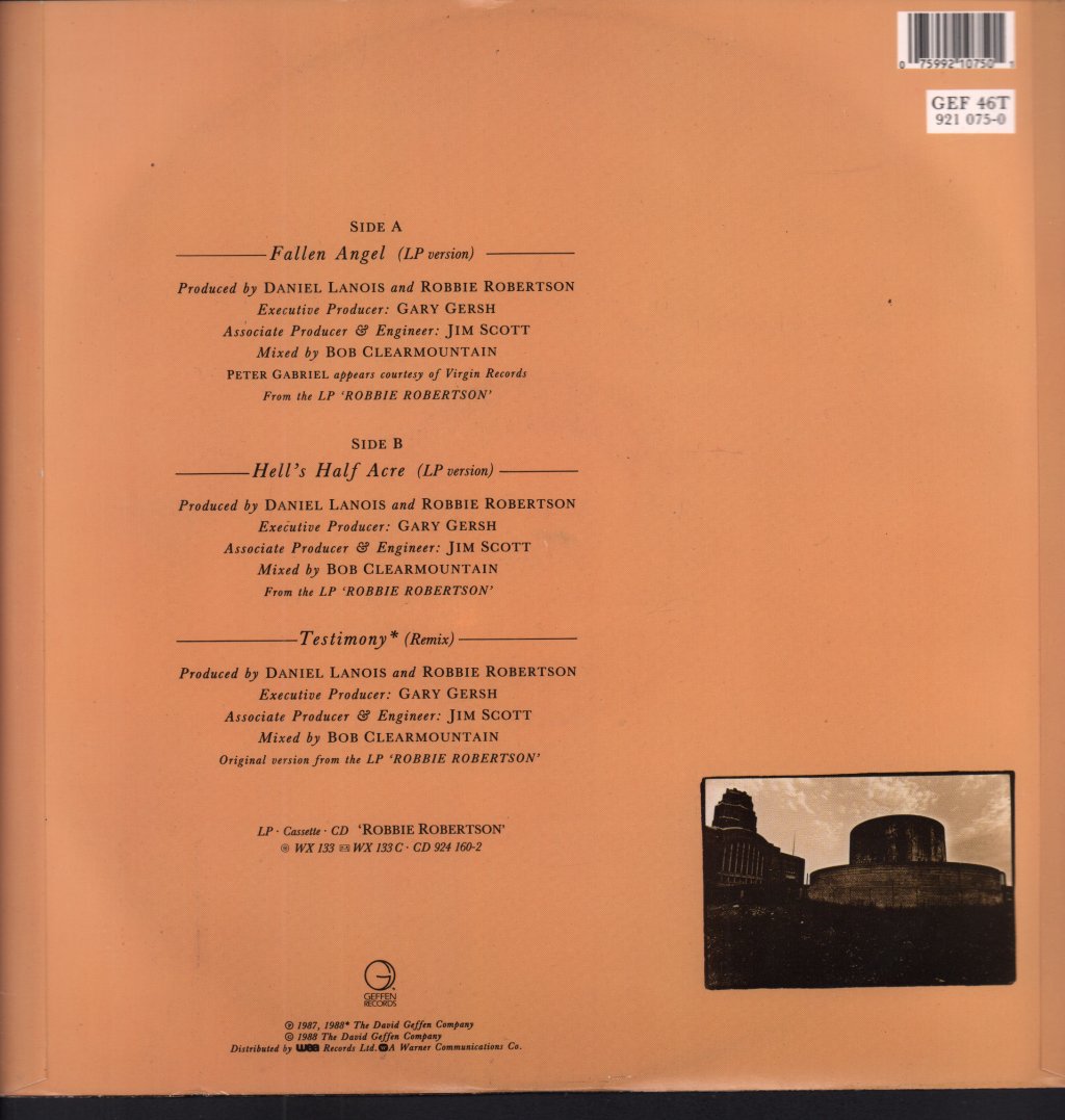 Robbie Robertson - Fallen Angel - 12 Inch