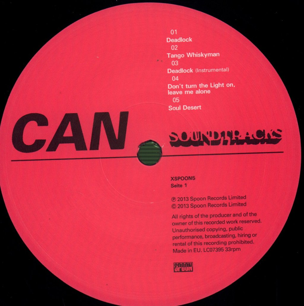 Can - Soundtracks - Lp