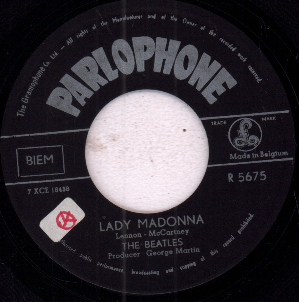 Beatles - Lady Madonna - 7 Inch