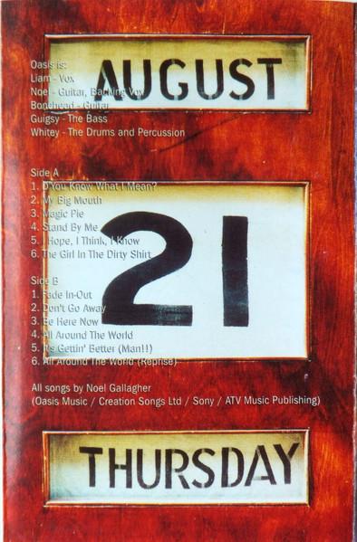 Oasis - Be Here Now - Cassette
