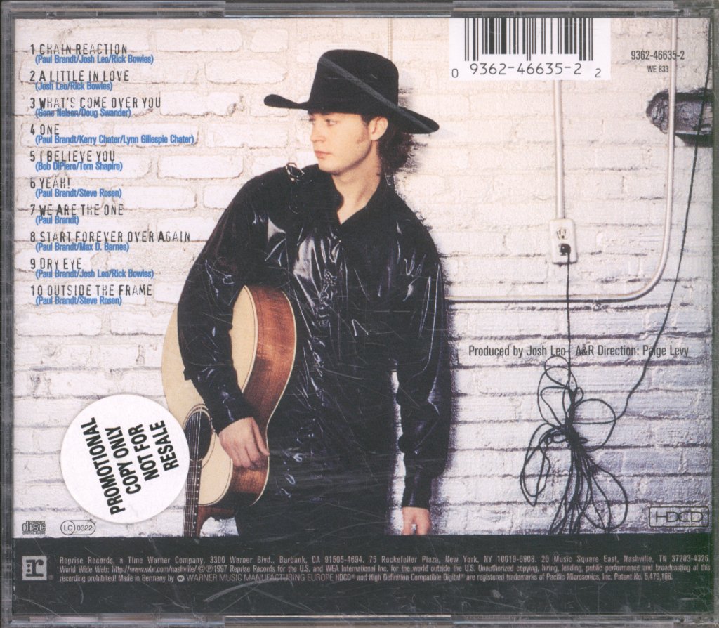 Paul Brandt - Outside The Frame - Cd