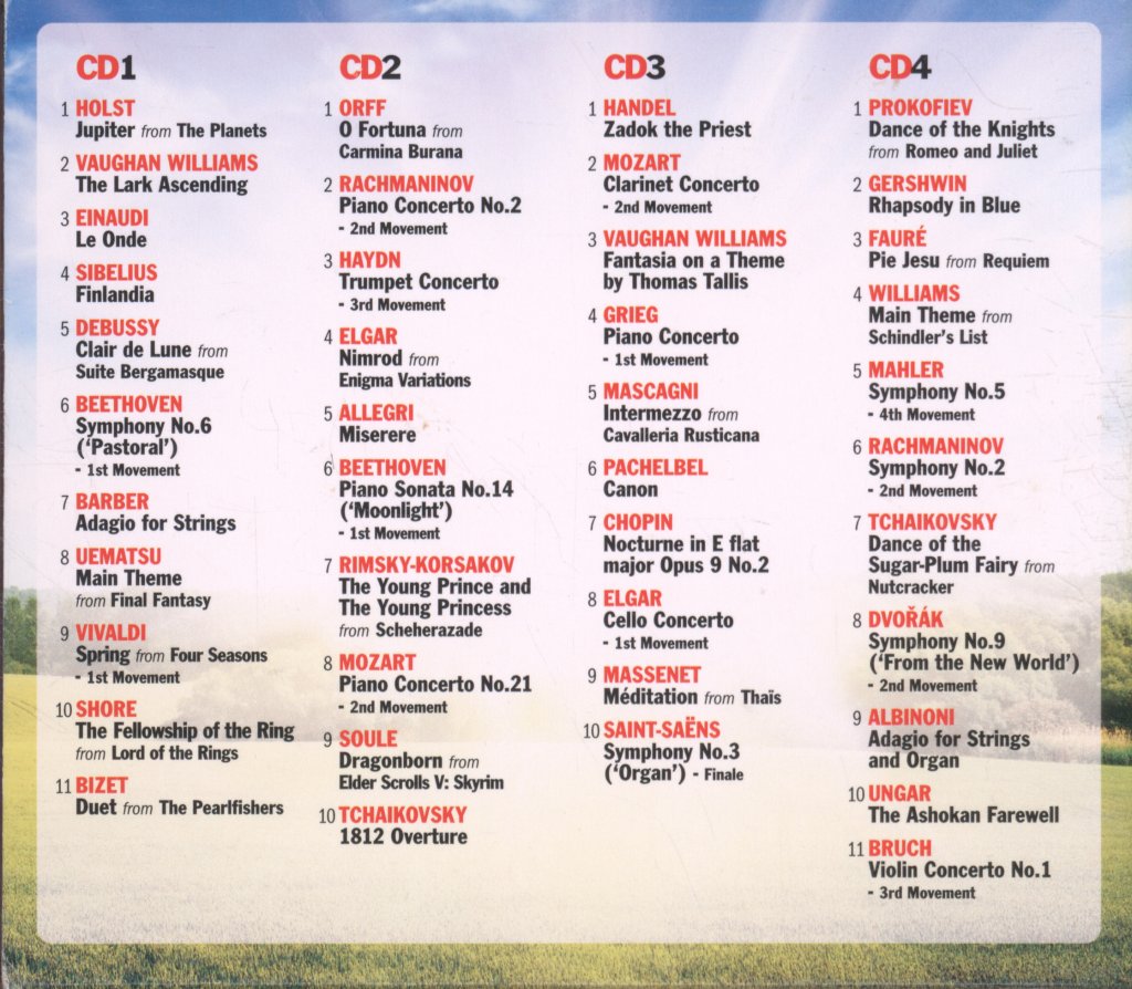 Various Artists - Classic FM Hall of Fame 2014 - Cd Set