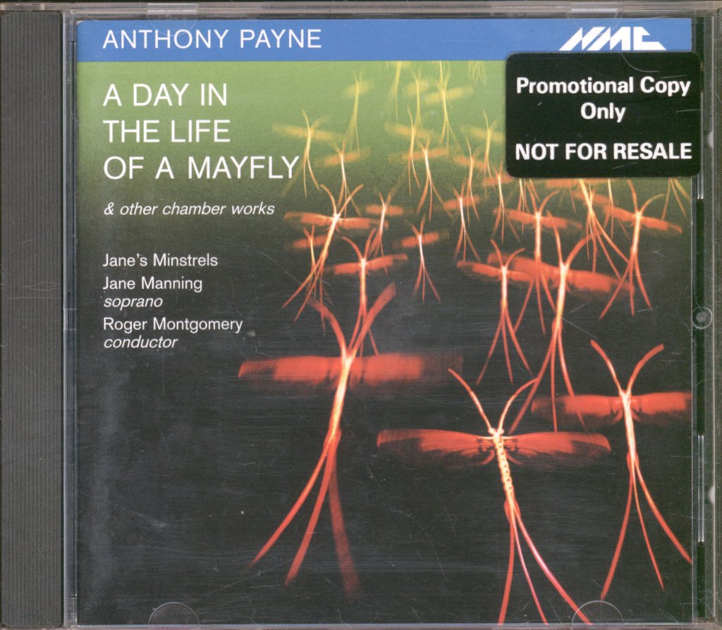 Jane's Minstrels - Anthony Payne - A Day In The Life Of A Mayfly & Other Chamber Works - Cd