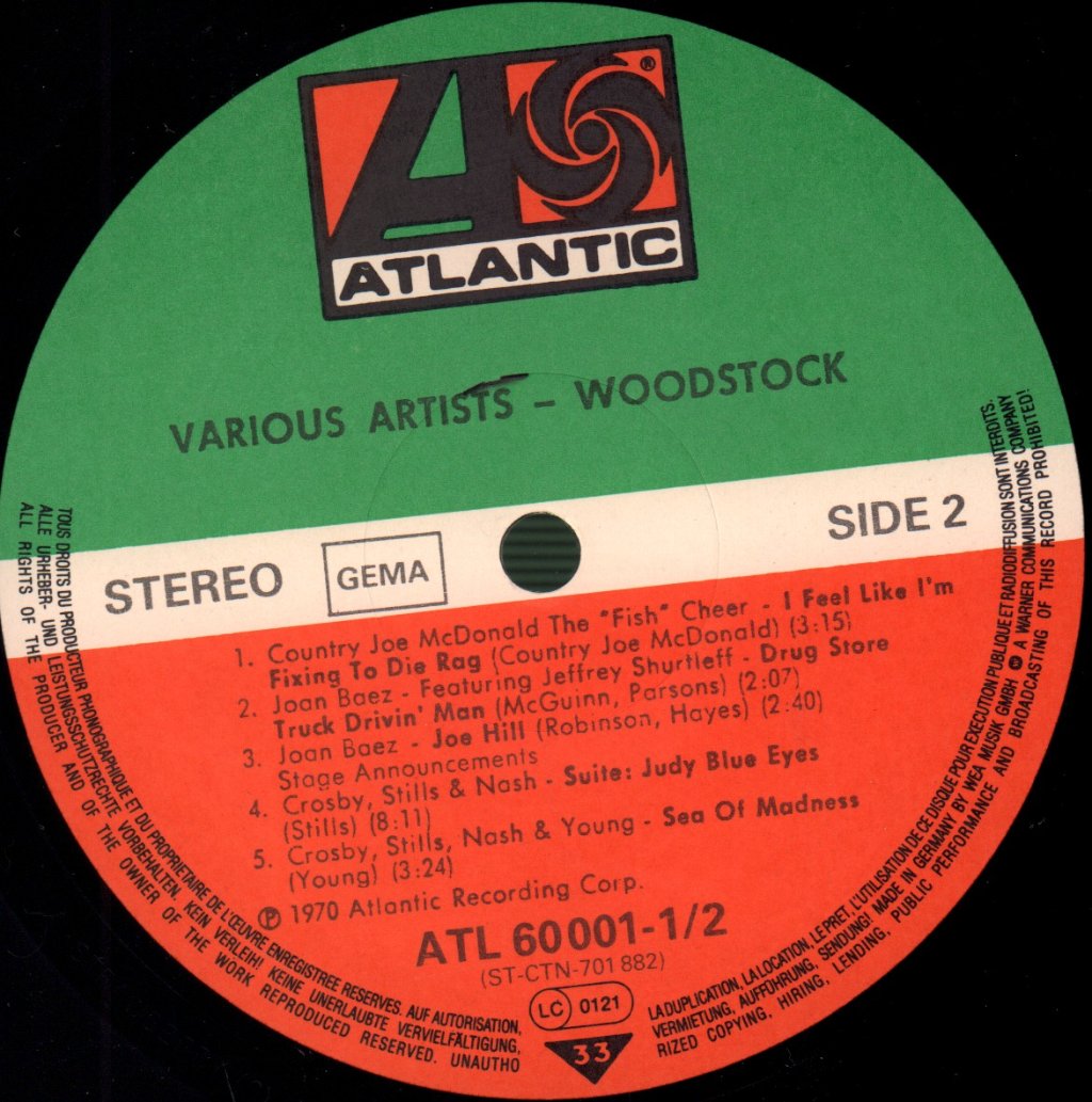 Various Artists - Woodstock - Music From The Original Soundtrack And More - Triple Lp