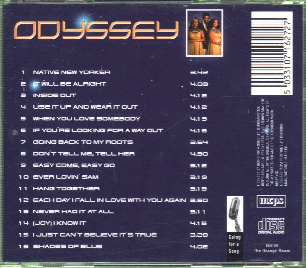 Odyssey - Greatest Hits - Cd
