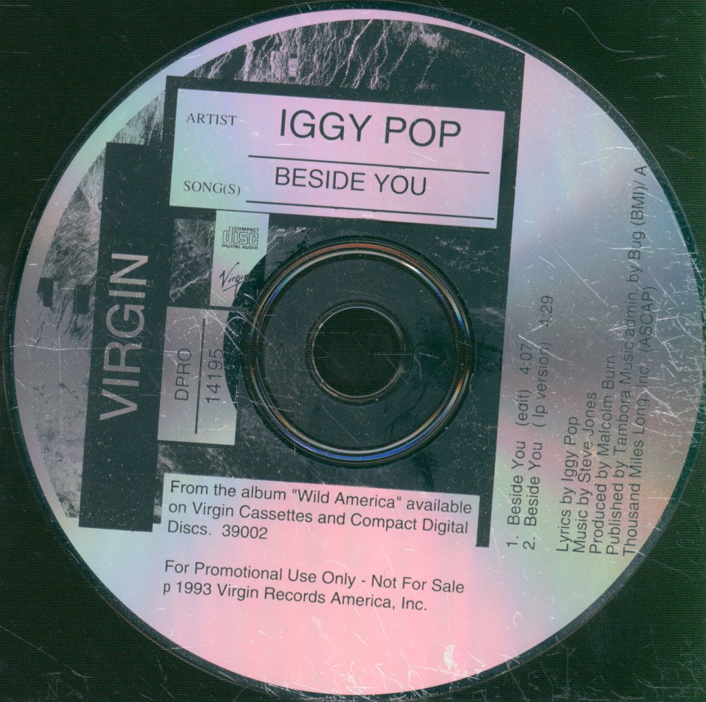 Iggy Pop - Beside You - Cd