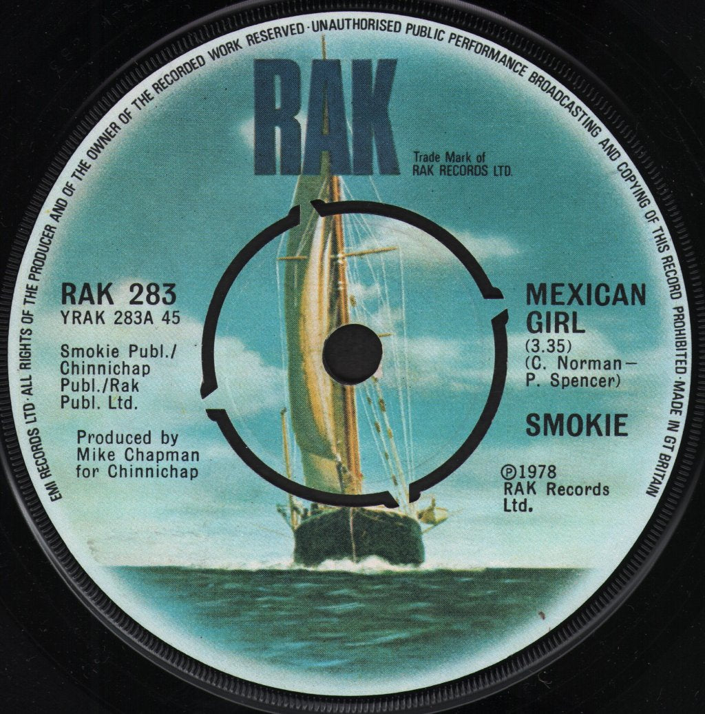 Smokie - Mexican Girl - 7 Inch