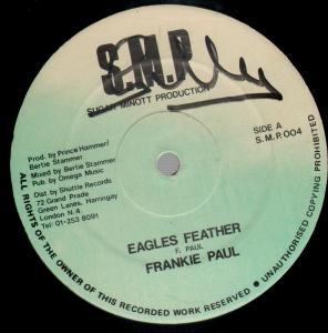 Frankie Paul - Eagles Feather - 12 Inch