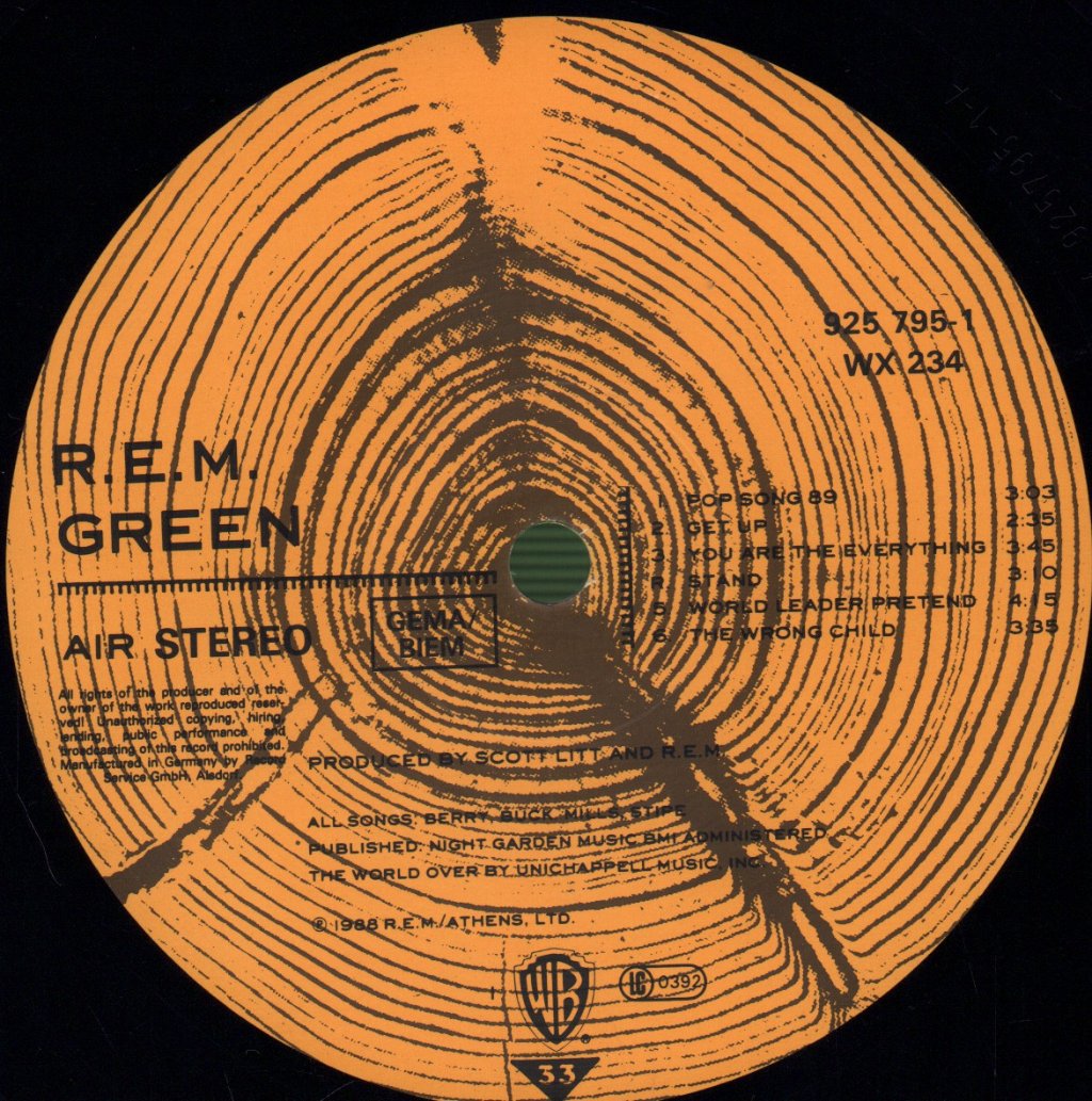 REM - Green - Lp