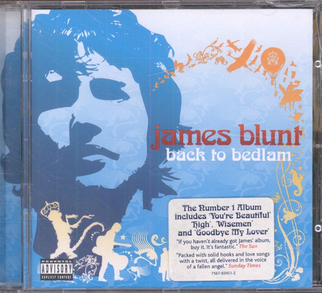 James Blunt - Back To Bedlam - Cd