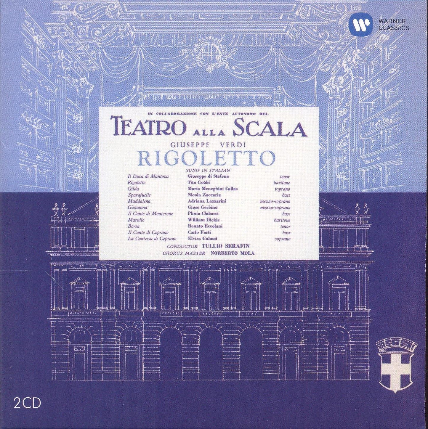 Maria Callas - Verdi: Rigoletto (1955) - Maria Callas Remastered - Double Cd