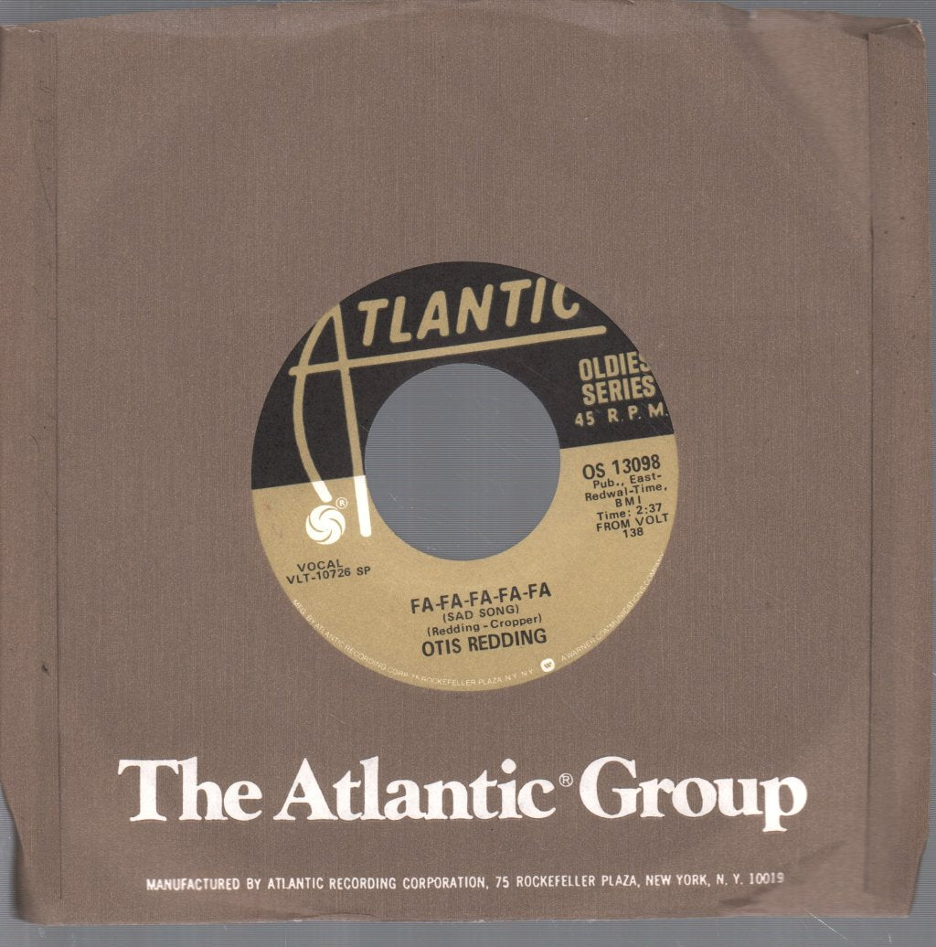 Otis Redding - Mr. Pitiful - 7 Inch