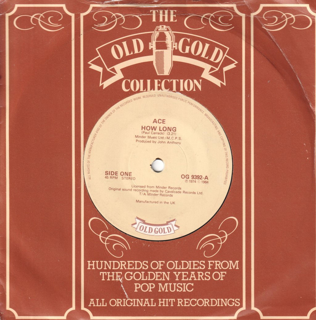 Ace / Stretch - How Long / Why Did You Do It - 7 Inch