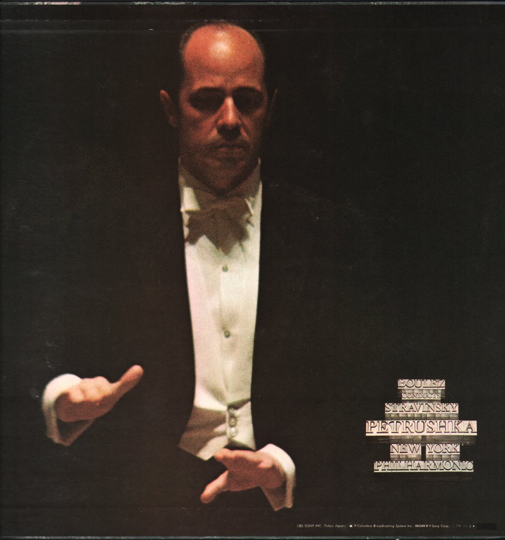 Pierre Boulez / New York Philharmonic Orchestra - Stravinsky - Petrushka - Lp