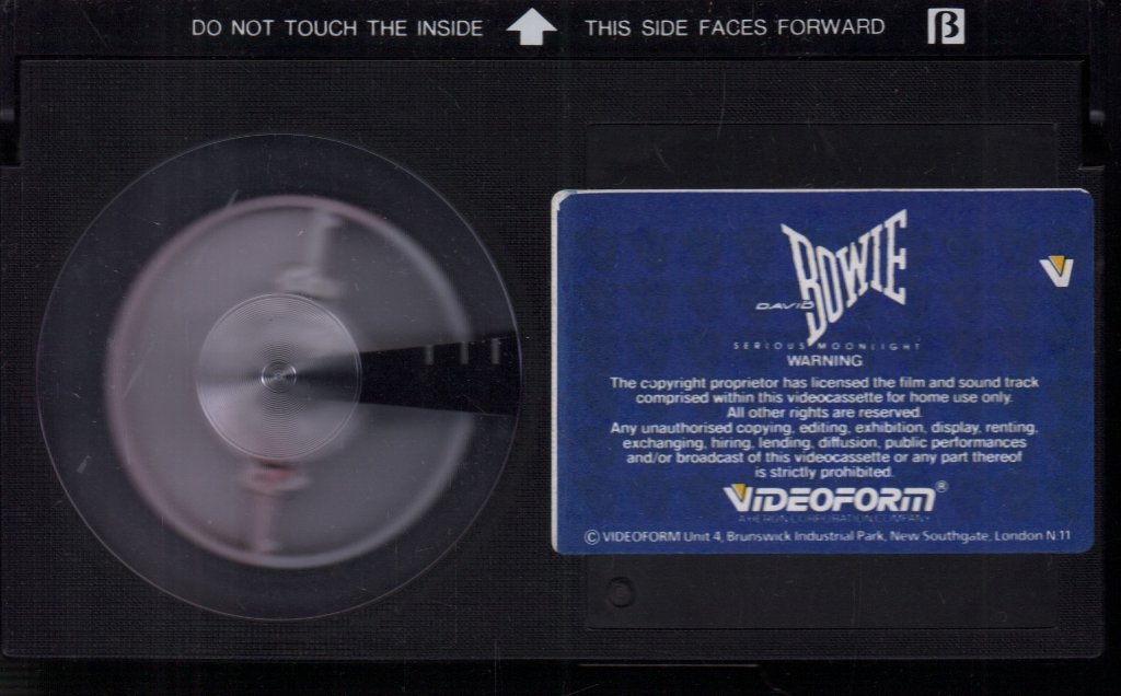 David Bowie - Serious Moonlight - Video