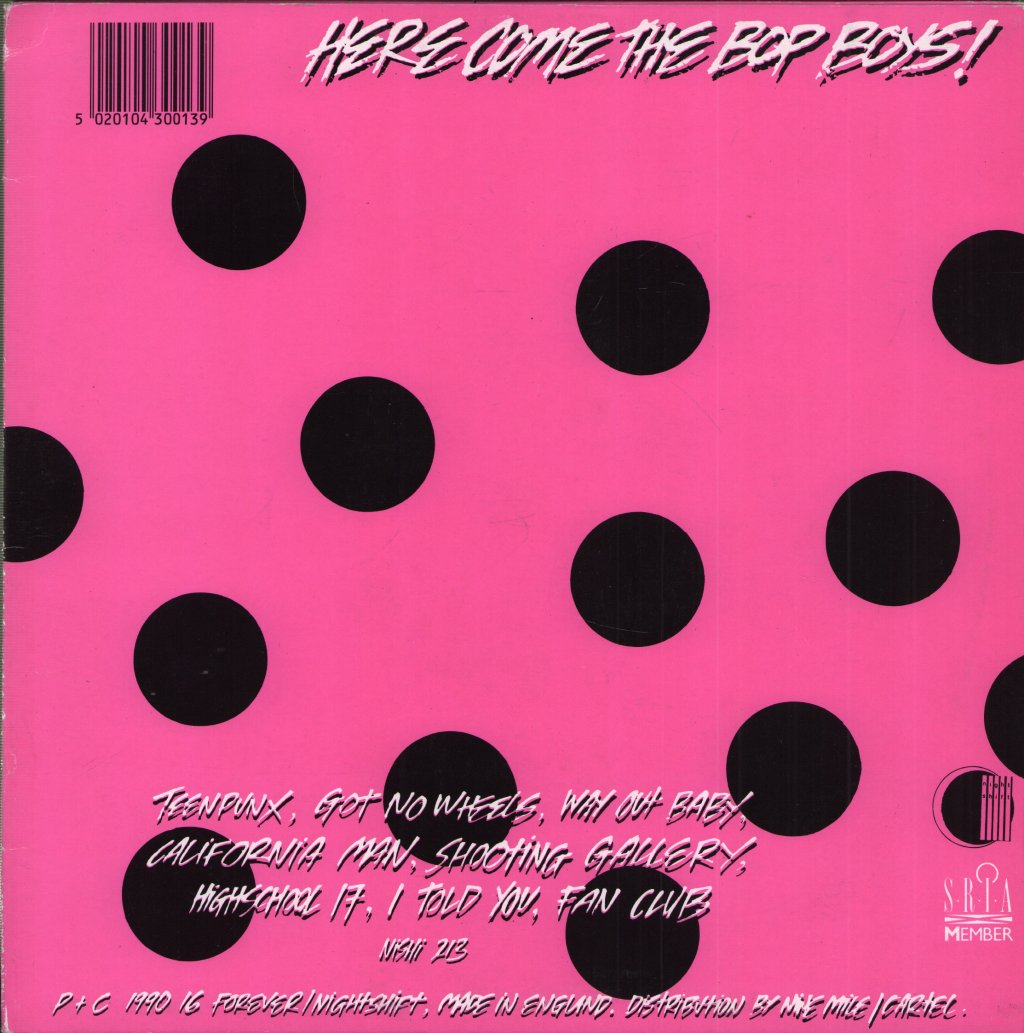 16 Forever - Here Come The Bop Boys! - 10 Inch