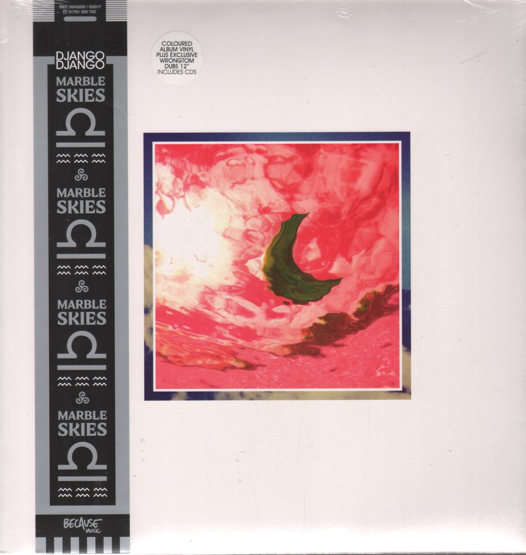 Django Django - Marble Skies / Marble Dubs - Double Lp