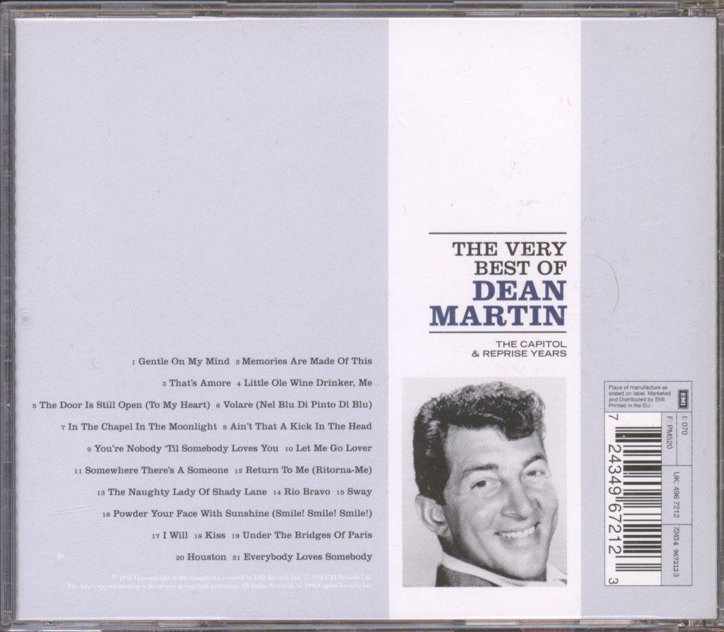 Dean Martin - Very Best Of - Cd